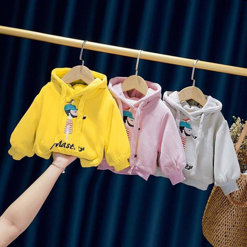 Áo Nỉ Bông Hoddie Cho Bé, Áo Nỉ Master Cực Xinh Cho Bé Từ 6-28kg - 2D KIDS