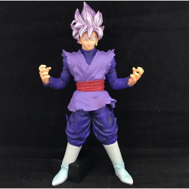 Mô Hình Dragon Ball - Super Saiyan Black Goku Pink nét chi tiết mặt đẹp sơn đậm chuẩn hình
