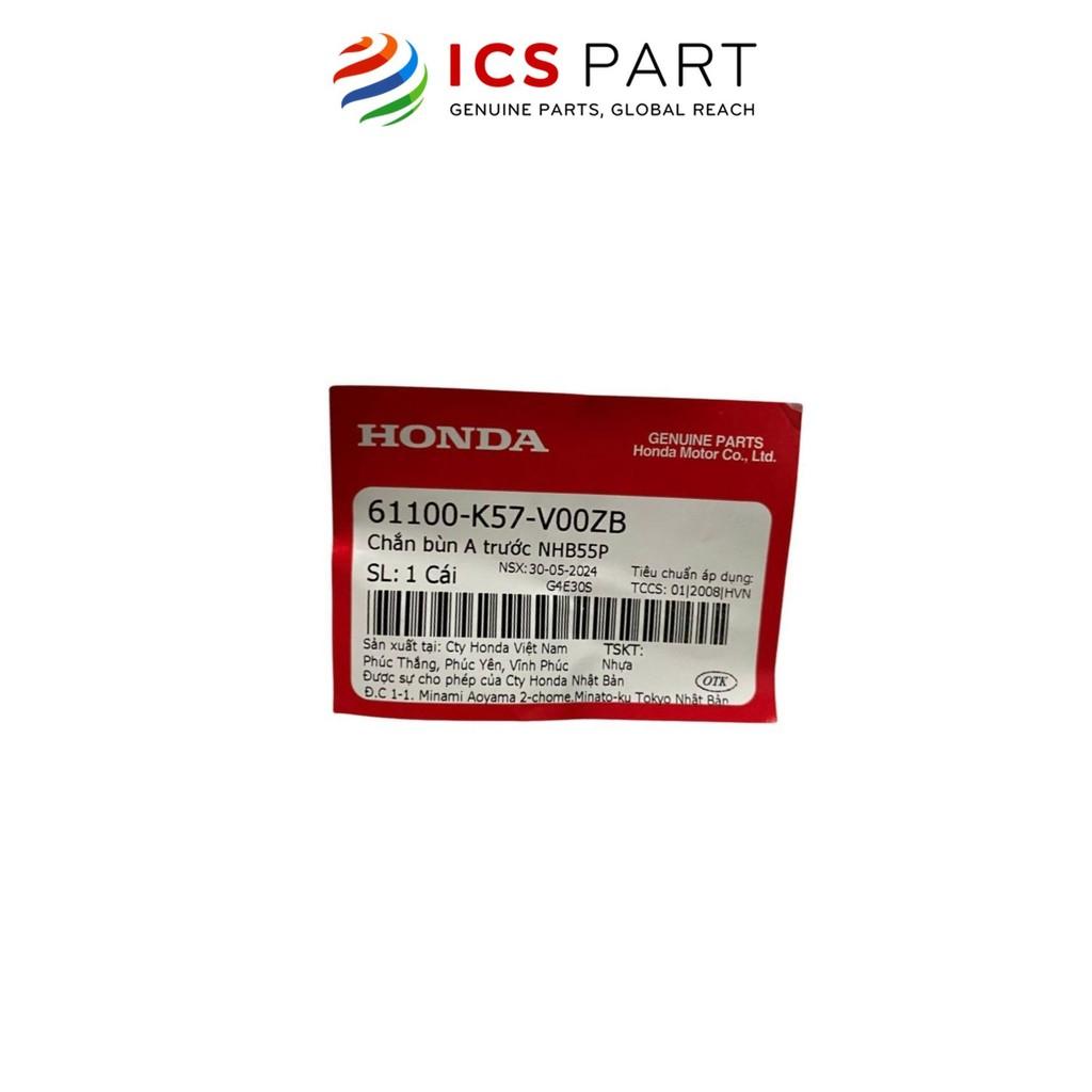 Dè Trước (Chắn Bùn Trước) HONDA Wave Blade 2014-2015 Trắng Xanh Nhb55P (Không Tem) (61100K57V00ZB)