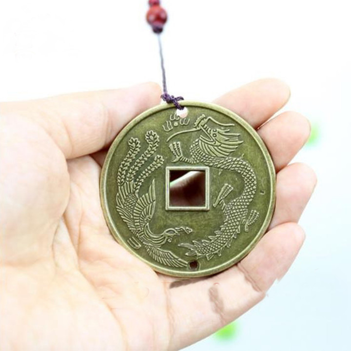 Chuông gió phong thủy 10 quả may mắn