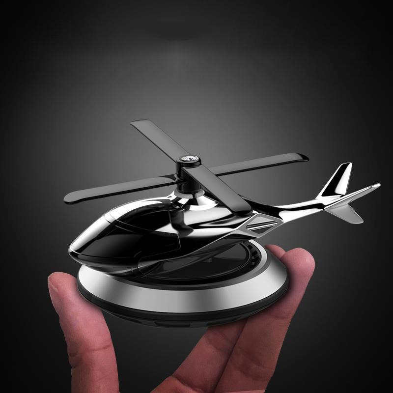 Đảm Bảo Chất Lượng Năng Lượng Mặt Trời Trang Trí Ô Tô Thông Minh Quay Máy Bay Trực Thăng Nước Hoa Ô Tô Điều Khiển Trung Tâm Máy Bay Loại Bỏ Mùi Hôi Xe Xông Phòng