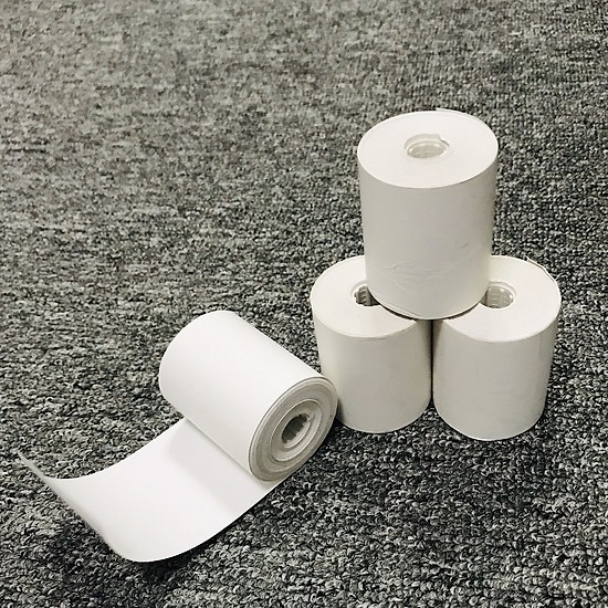 40 cuộn Giấy in nhiệt K57, giấy in bill K57 - Hàng chính hãng Hansol