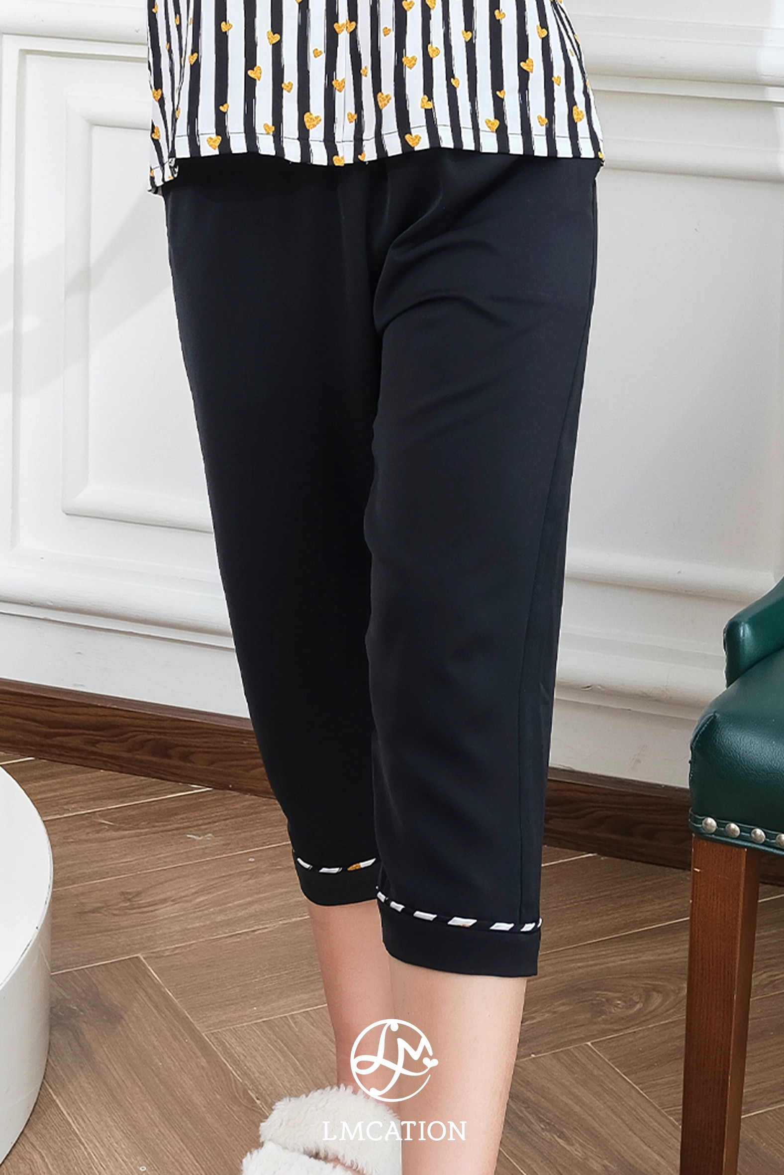 Bộ đồ Pijama LMcation Lia -  Sọc đen