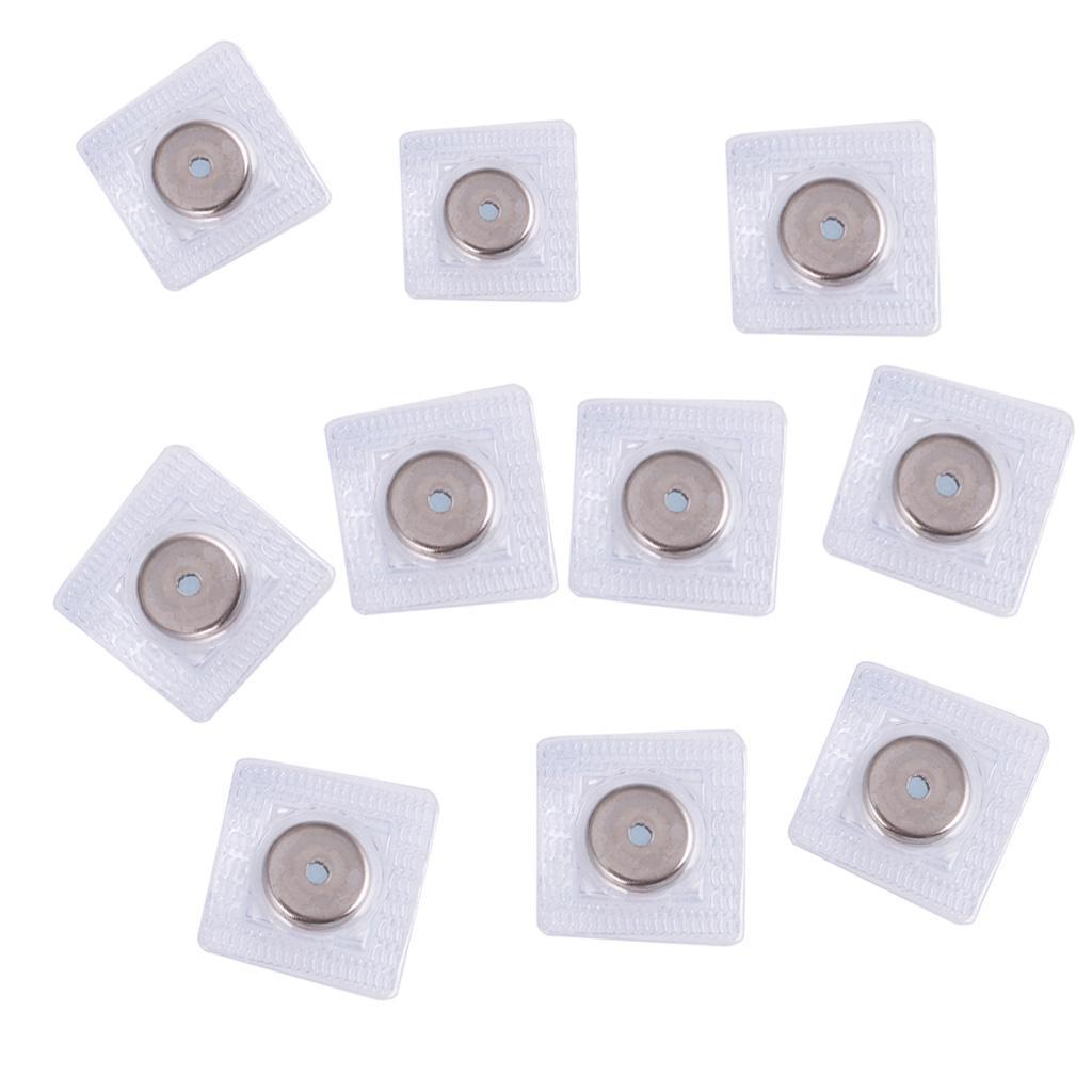 2-3pack 10 Pairs 19mm Invisible Sew-in Magnetic Snap Purse Fastener