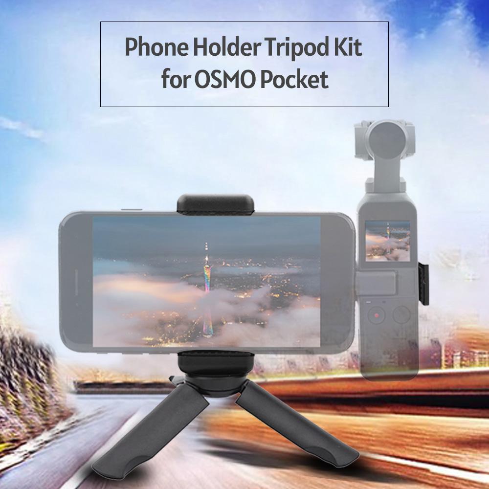 Phone Holder Tripod Stand Camera Mount Kit Replacement Expansion Accessories for DJI Osmo Pocket/ Pocket 2 for Live