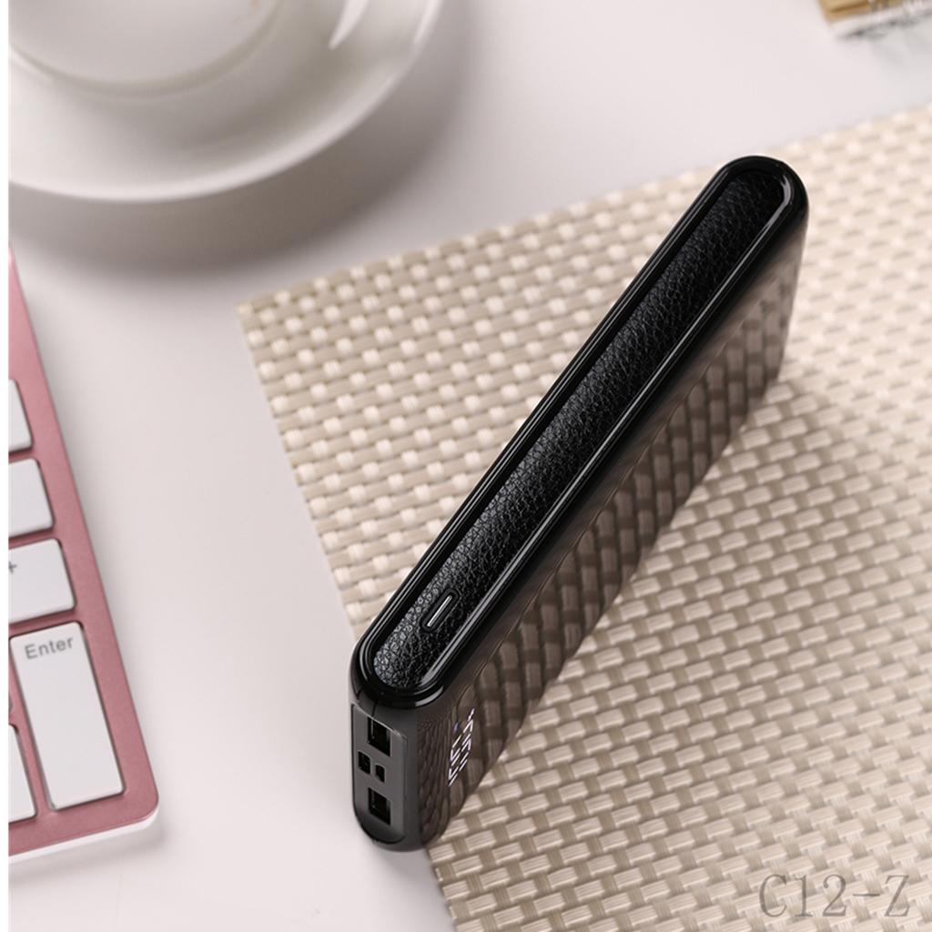 Portable Charger 6 Battery Packs 2-Port Power Bank Portable Battery Charger Case for iPhone, iPad, and other Smart Devices