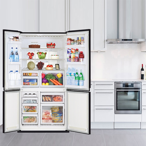 Tủ Lạnh Inverter Mitsubishi Electric MR-L72EN-GBK (580L) - Hàng chính hãng