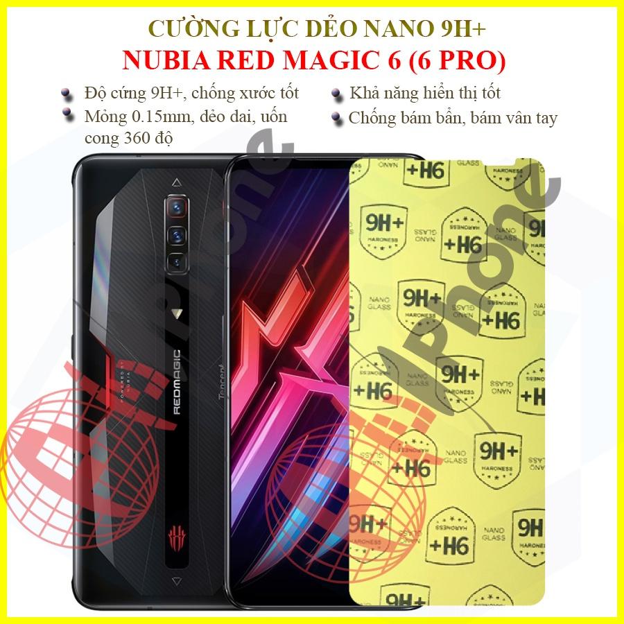 Dán cường lực dẻo nano dành cho Nubia Red Magic 6