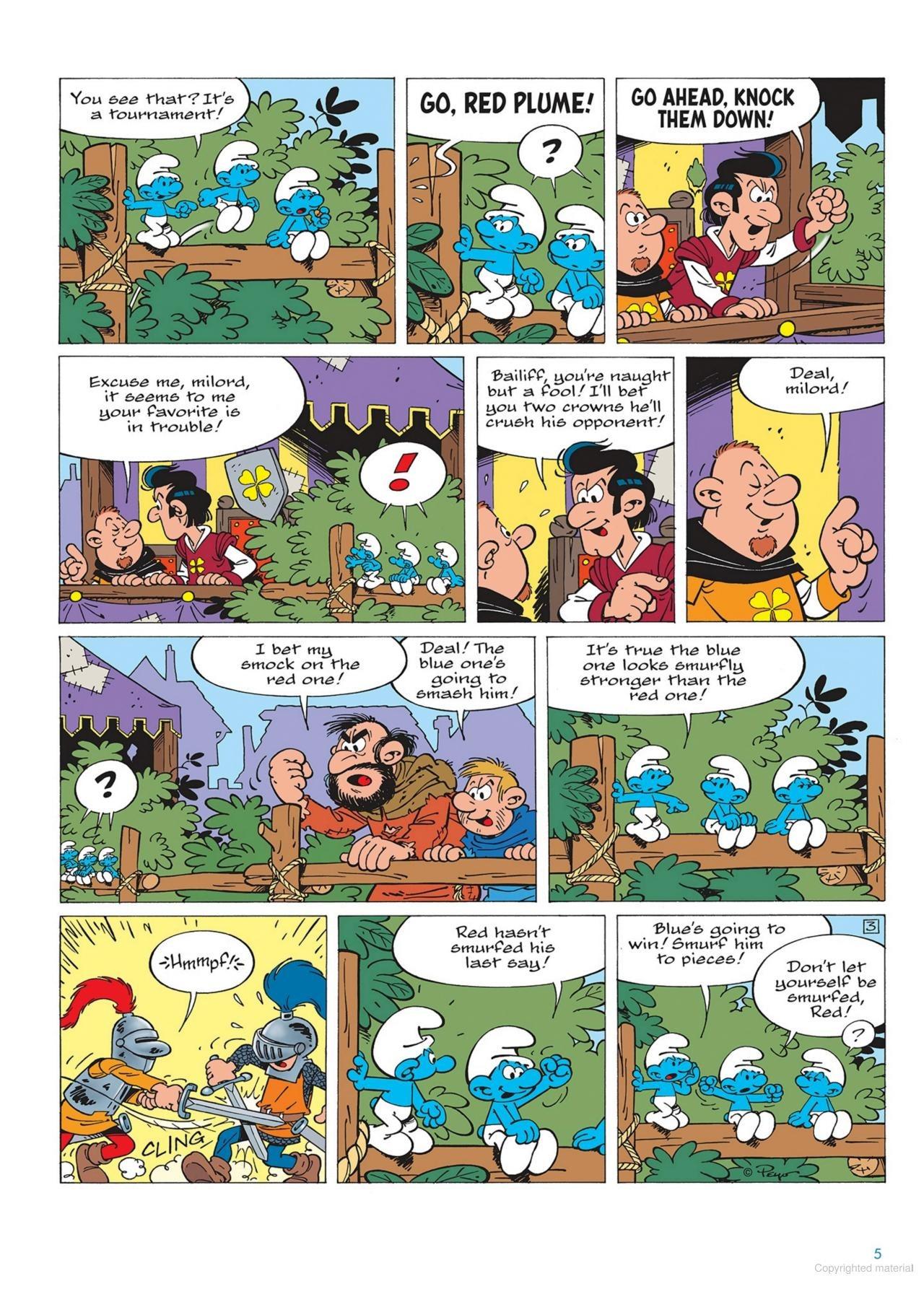 Sách ngoại văn: The Smurfs #25 - The Gambling Smurfs