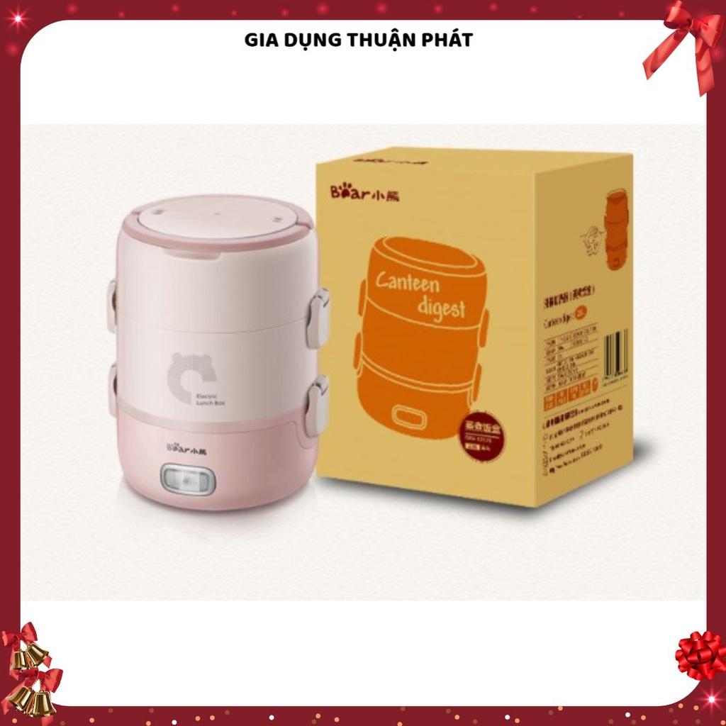 Hộp cơm cắm điện Bear DFH-S2123, dung tích 2.0L, sử dụng để nấu, hâm nóng và giữ nhiệt cho thức ăn, dùng cho văn phòng