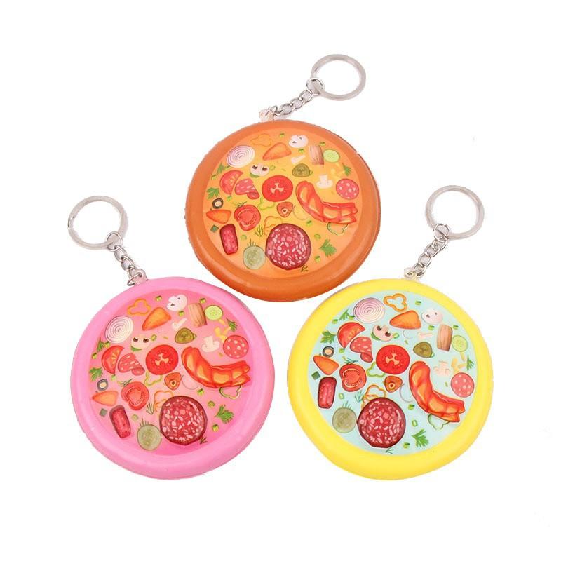 SQUISHY MÓC KHÓA BÁNH PIZATRON