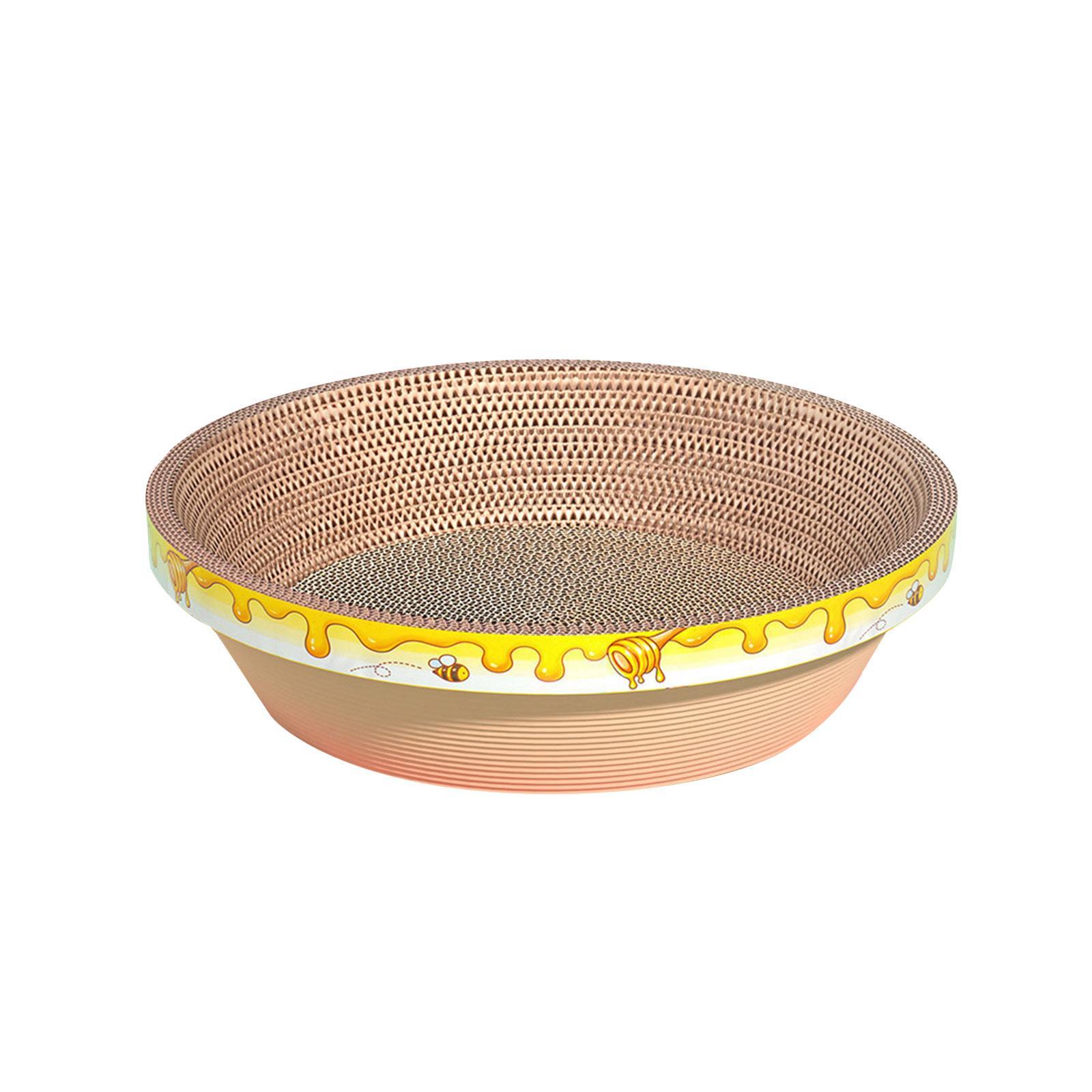 Corrugated Scratch Pad Lounge Beds House Nest Cats Scratcher Cardboard