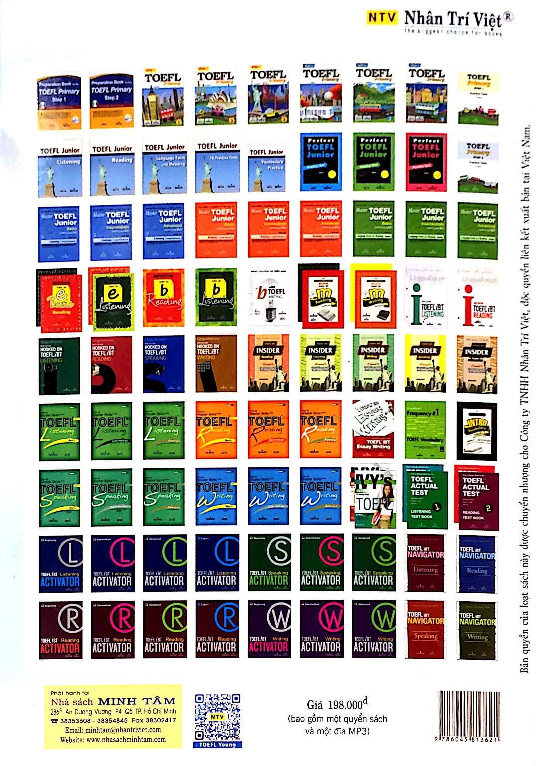 Sách Perfect Toefl Junior Book 1 (Kèm CD)