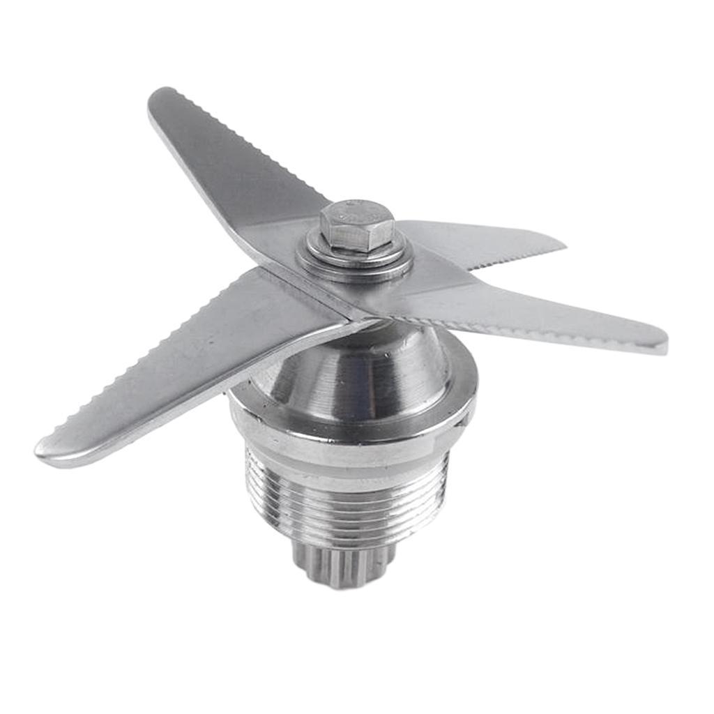 Heavy Duty 4 Head Wet Dry Ice Replacement Blade Assembly For Blender