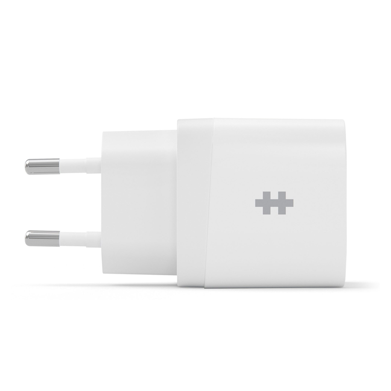 Sạc nhanh dành cho iPhone 14/13/12 HYPERJUICE 2 cổng 20W Charger Small size-HJ205EU-Hàng chính hãng