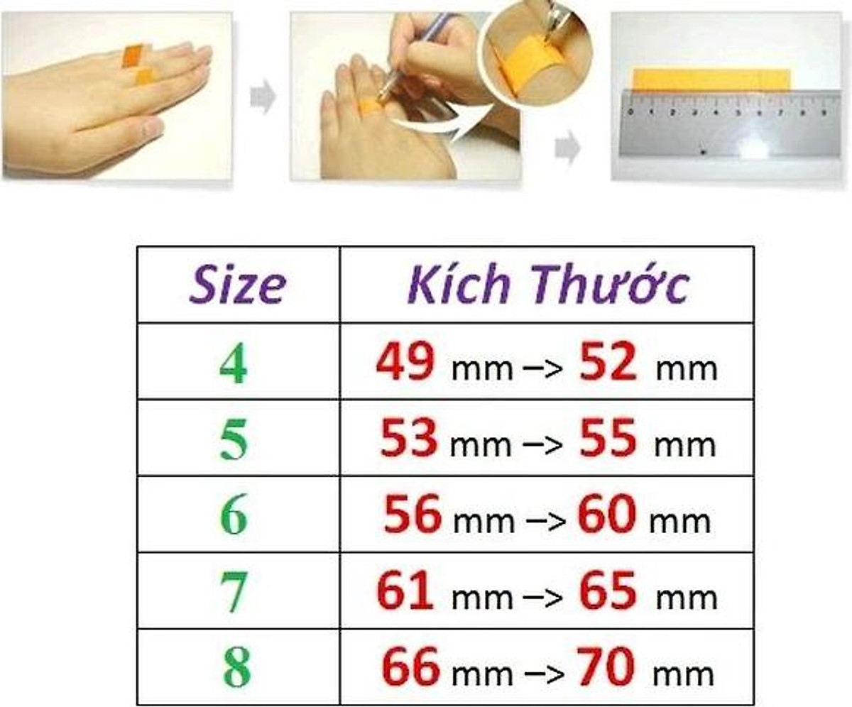 Nhẫn cưới trơn 1 chỉ mạ vàng 24k (Thái Lan)