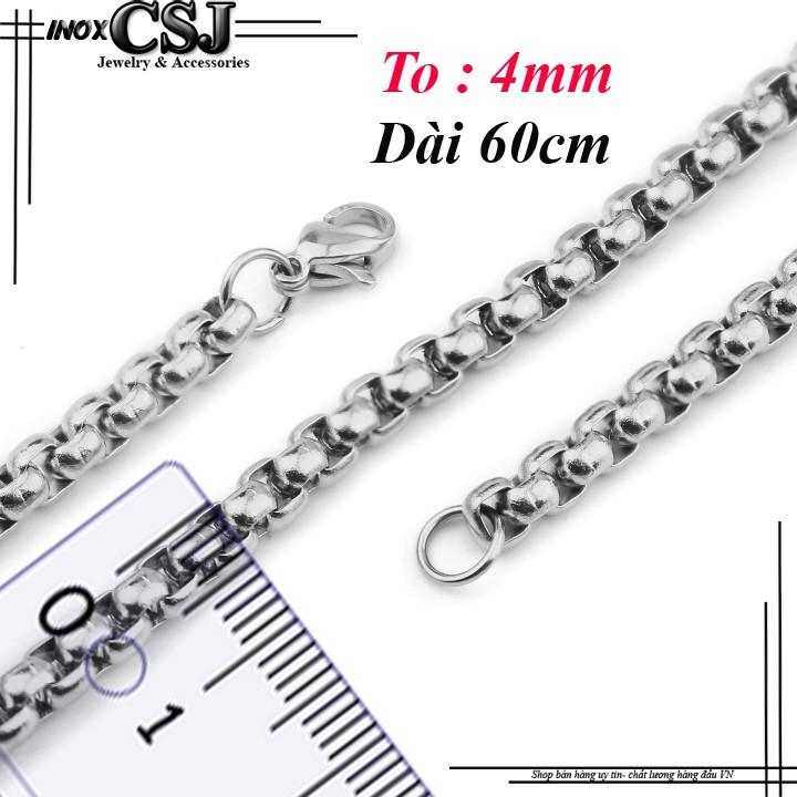 Dây chuyền inox hình đại bàng siêu đẹp, bền màu, chuẩn thời trang