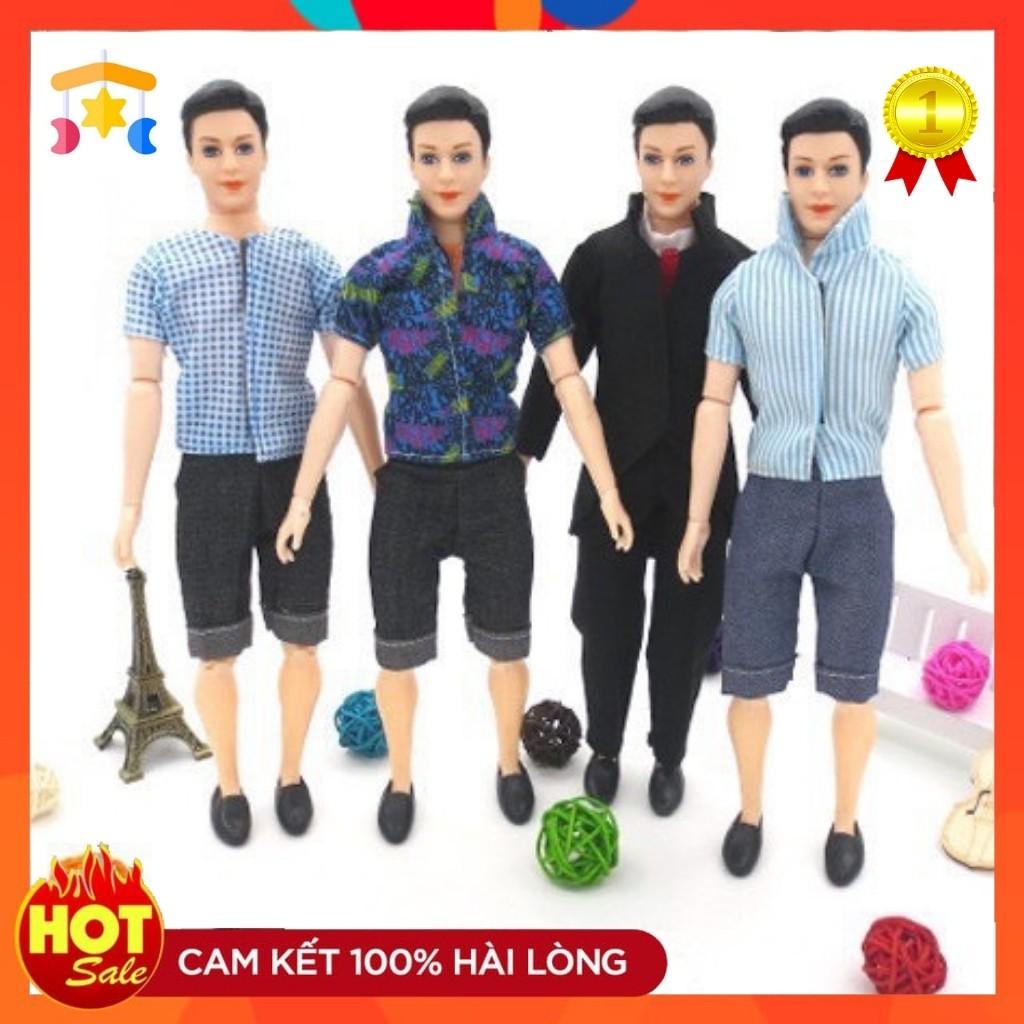 Búp Bê Ken Nam Xoay Các Khớp Cao 30cm Cho Bé