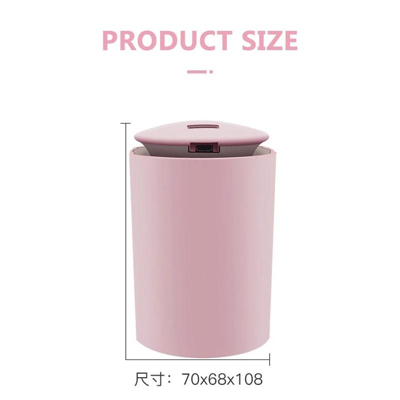 ELOOLE Mini Máy Tạo Độ Ẩm Không Khí Cho Văn Phòng Nhà USB Bình Hương Thơm Khuếch Tán Ánh Sáng Đèn LED Xịt Phun Sương Tạo AirRefresher Ẩm Tặng