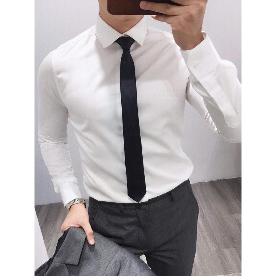 SƠ MI LỤA THÁI- KHÔNG NHĂN