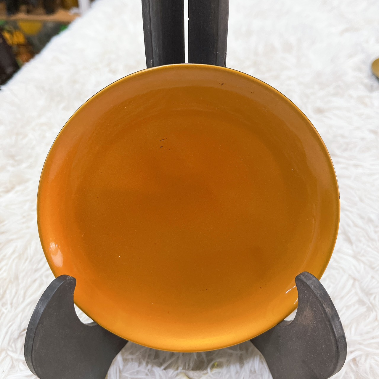 Dĩa Sơn Mài Trang Trí Lưu Niệm size 13cm