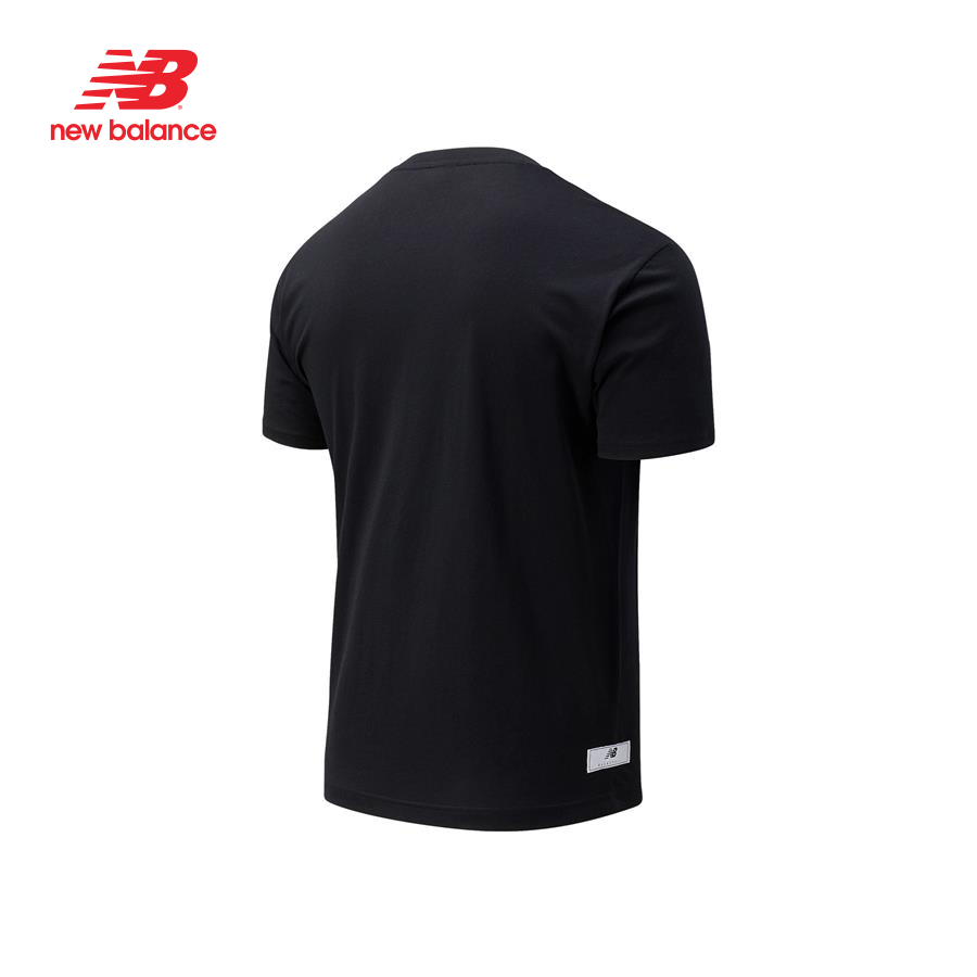 Áo thun tay ngắn thời trang nam New Balance HOOPS ESSENTIAL TEE - MT13586BK (form quốc tế)