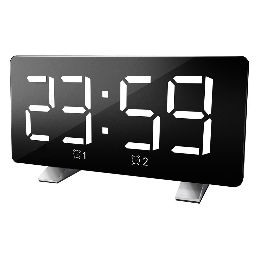 Alarm Clock USB Portable Desk Clocks Snooze Table Hotel  Bedroom