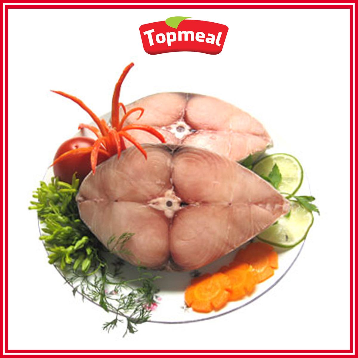 HCM - Cá thu cắt khúc - Thích hợp với các món kho, chiên, rim, nướng, sốt cà,... -