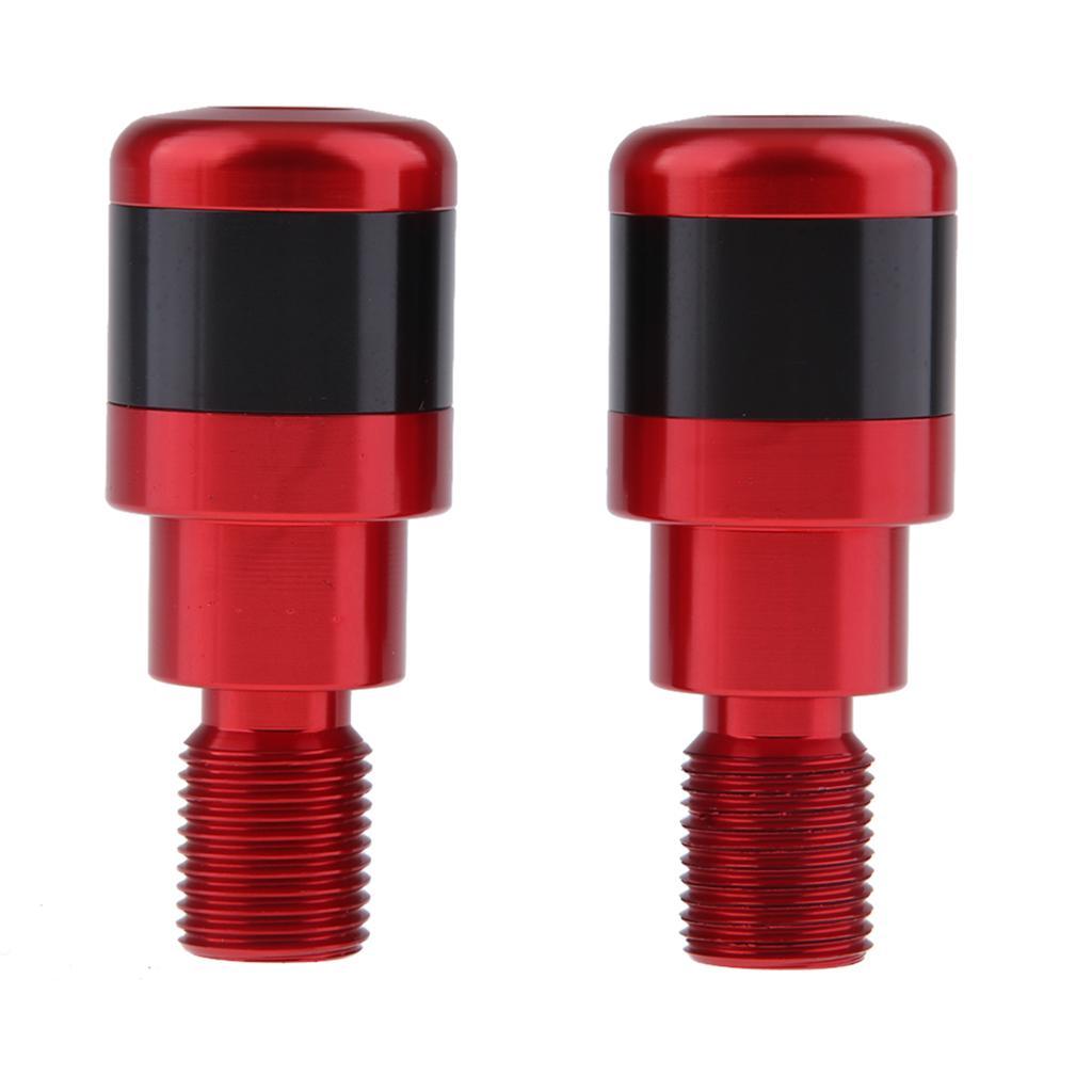 CNC Handlebar Grip End Plugs Cap Slider For Yamaha MT-07 MT-09 MT-10 MT-125