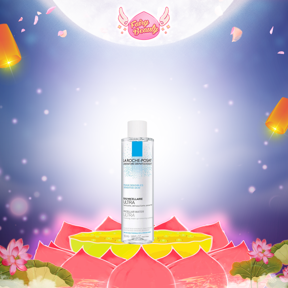Nước Tẩy Trang Dịu Nhẹ Cho Da Nhạy Cảm & Dễ Kích Ứng Micellar Water Sensitive Skin 400/200/100/50 ML