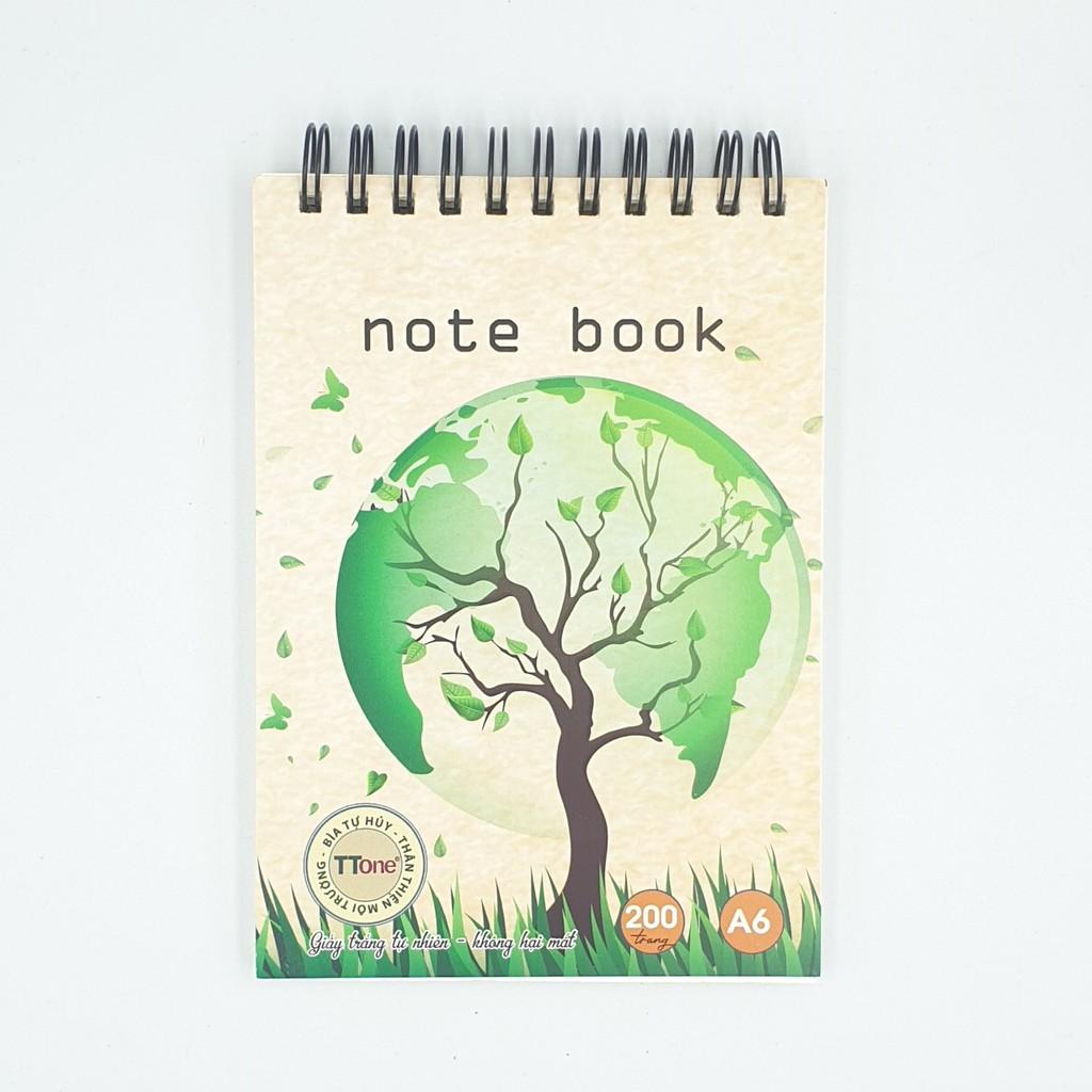 Notebook A6 - Sổ lò xo bìa tự hủy TTone Thuân Tiến, sản phẩm chất lượng cao và được kiểm tra kỹ trước khi giao hàng