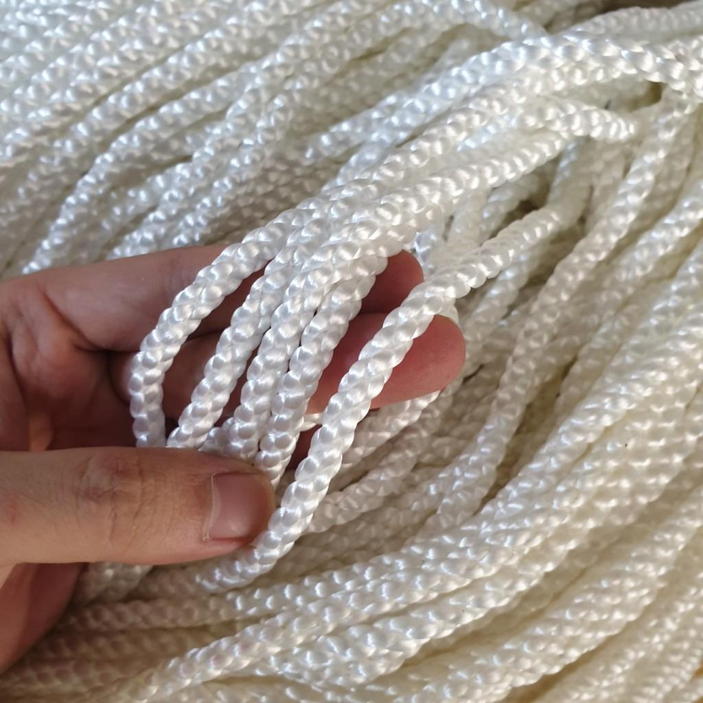 Dây dù se bóng, dây dù chịu lực đường kính 2mm 3mm 4mm 5mm 8mm