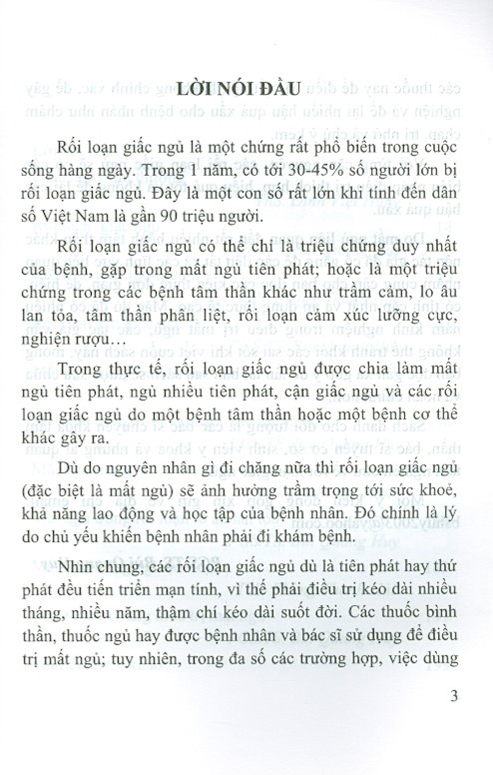 Rối Loạn Giấc Ngủ