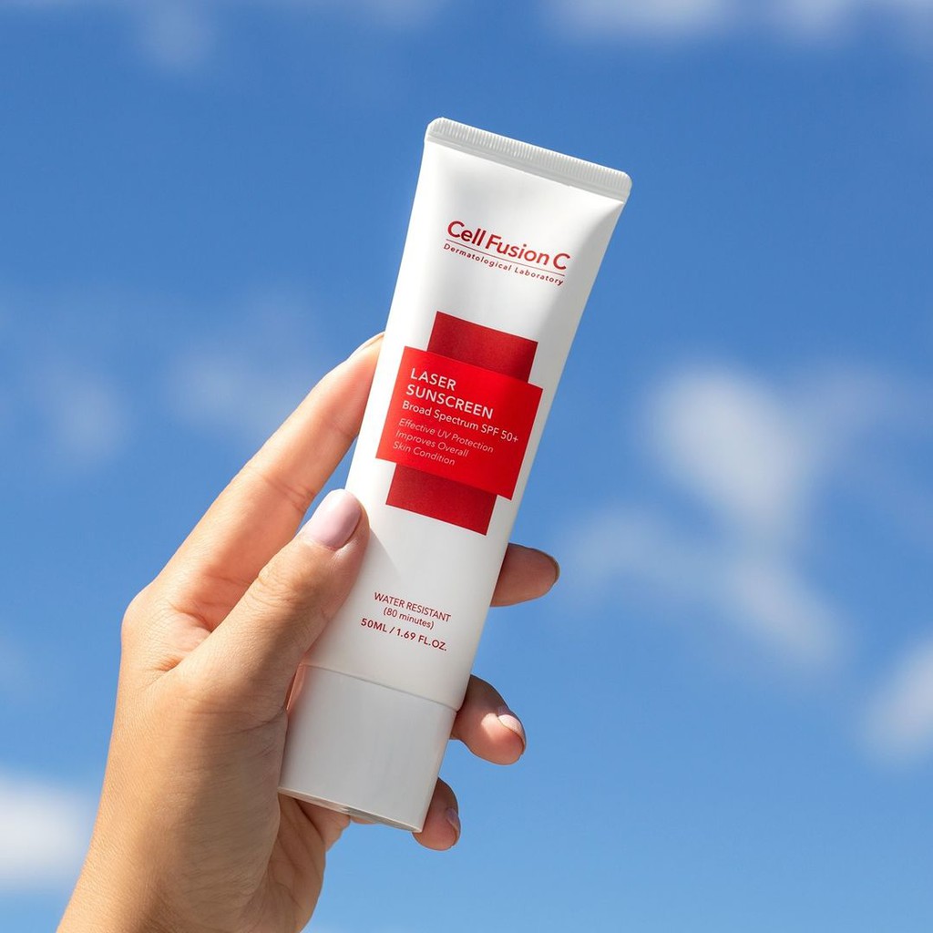 Bộ đôi kem chống nắng Cell Fusion C Laser Sunscreen 100 SPF 50+/PA+++ cho mọi loại da