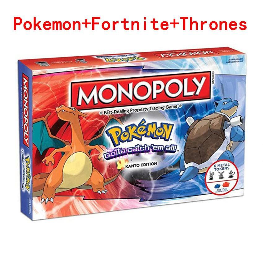 Cờ Tỷ Phú Monopoly Pokemon Kanto Edition