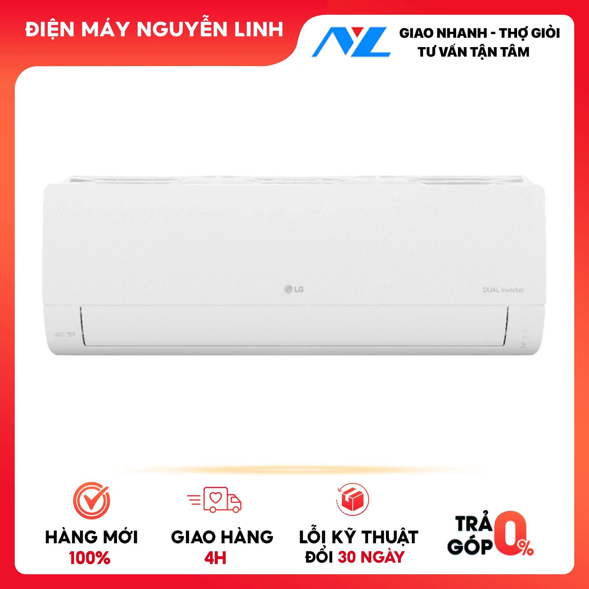 Máy lạnh LG Inverter 2HP V18WIN - Chỉ giao HCM