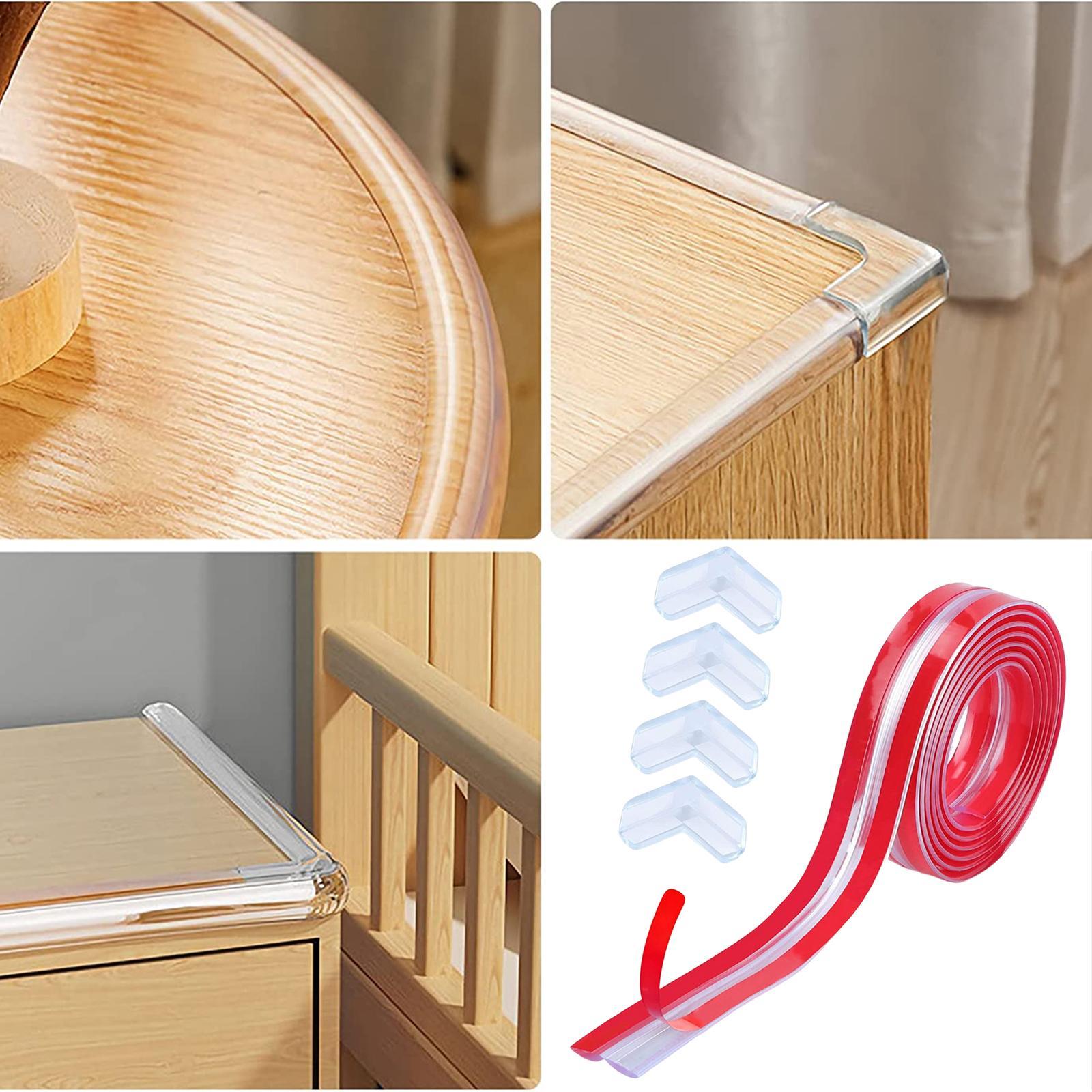 Baby Proofing Corner Protectors Tape Adhesive Corner Guards, Wrap Kids Desk Edge Conrner Protector Strip for Furniture, Child, Drawer