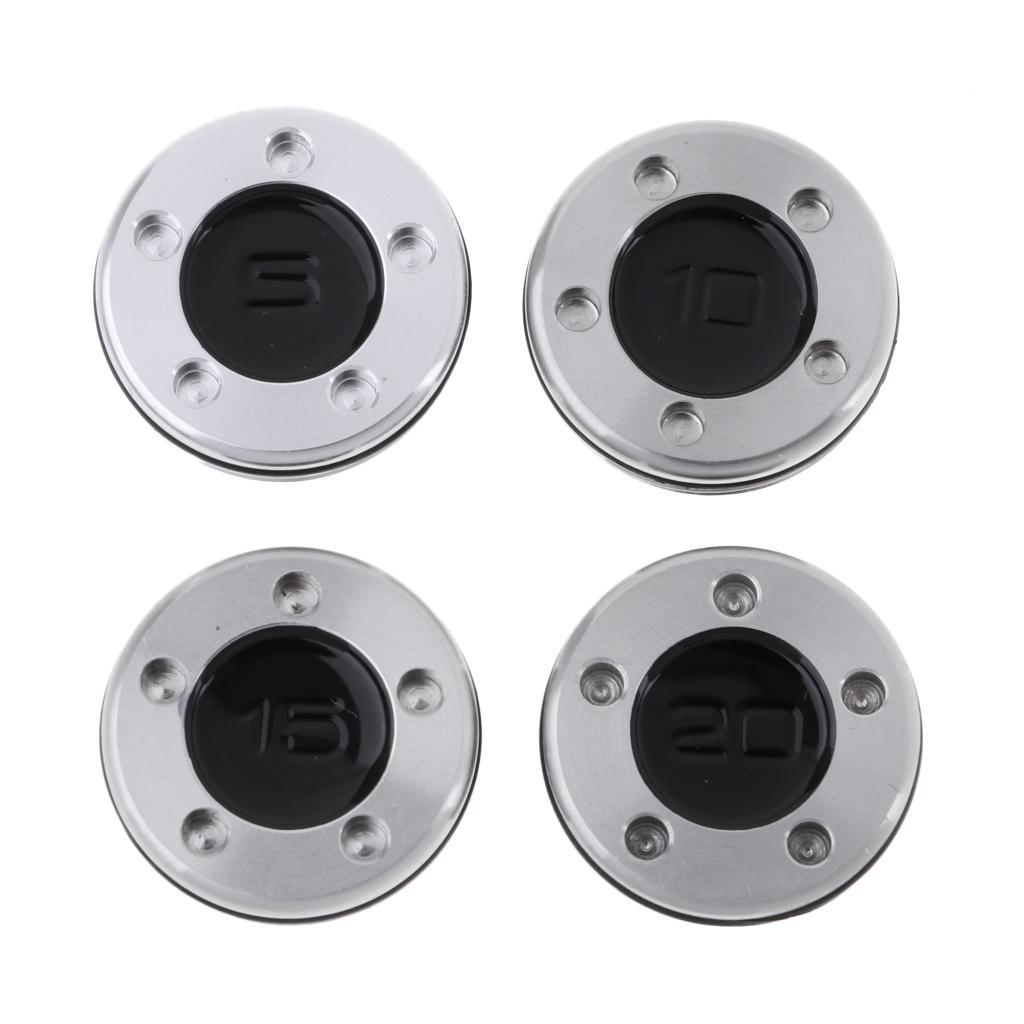 Aluminum Alloy Golf Putter Weight Screw Custom Putter Weights-Black 5g