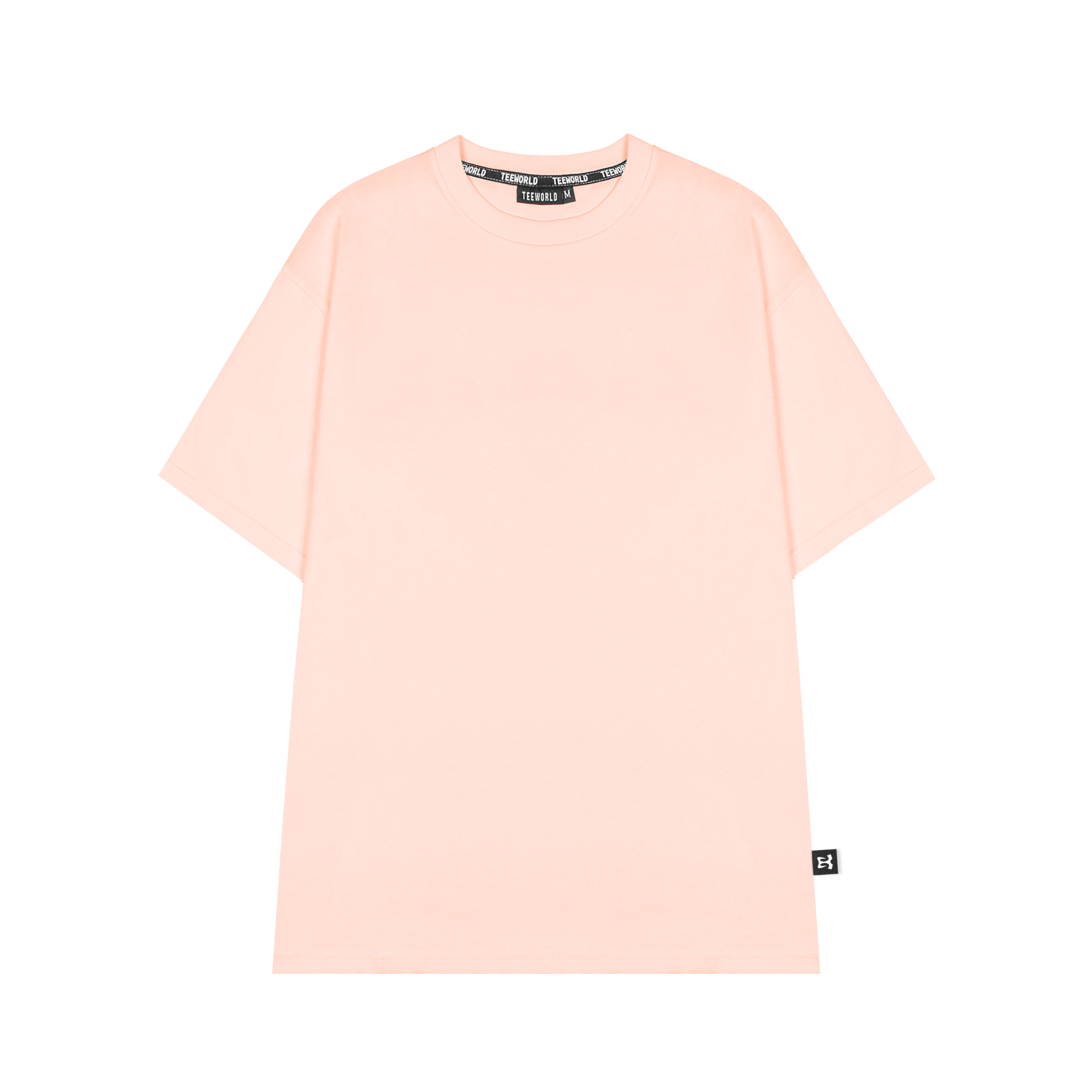 Áo thun Teeworld Basic Pink T-shirt Tay Lỡ Nam Nữ Form Rộng Unisex