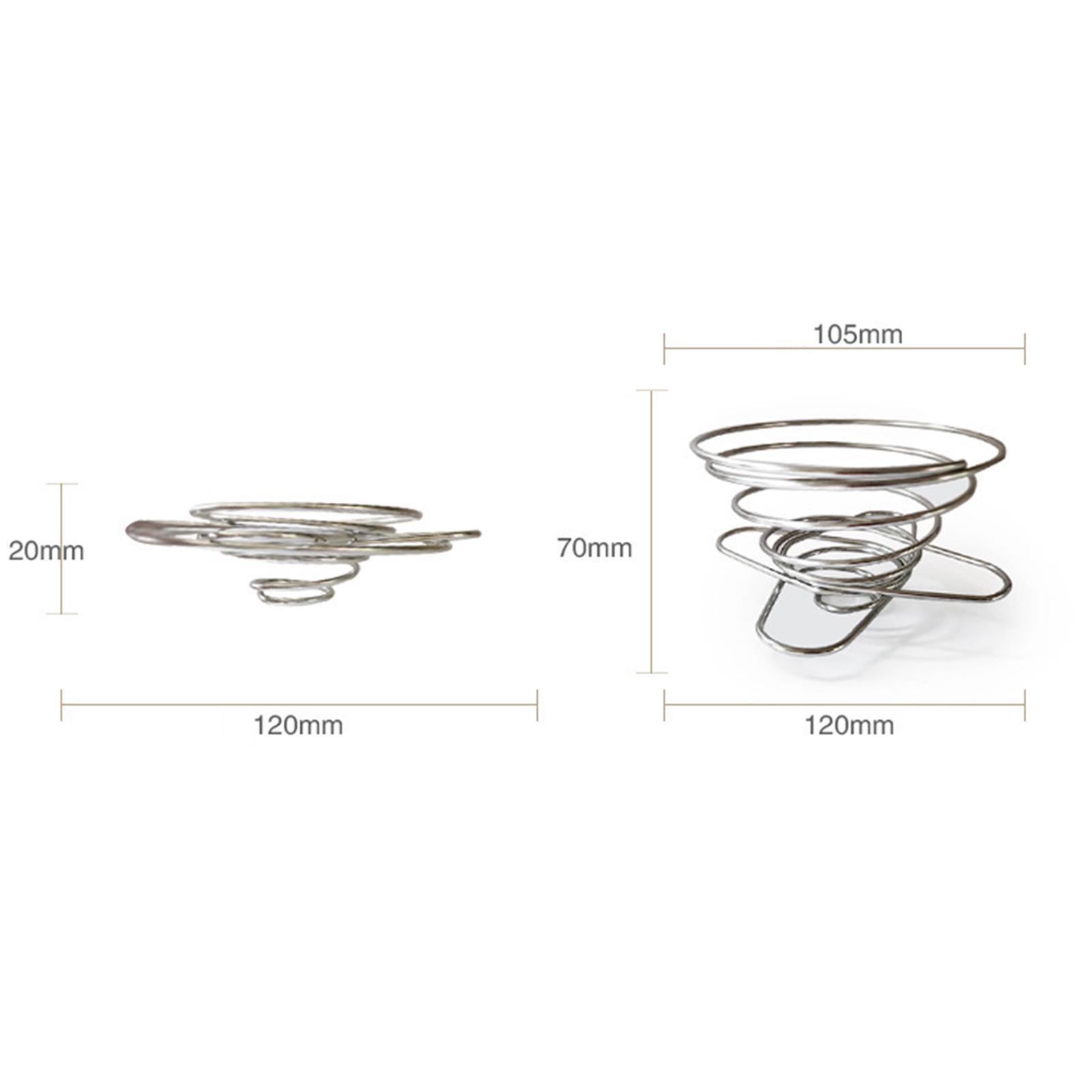 Stainless Steel Coffee Dripper Folding Cone Filter for Backpacking