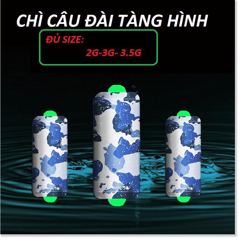 Chì Câu Đài Tàng Hình Đủ Size...- Đồ Câu DHS