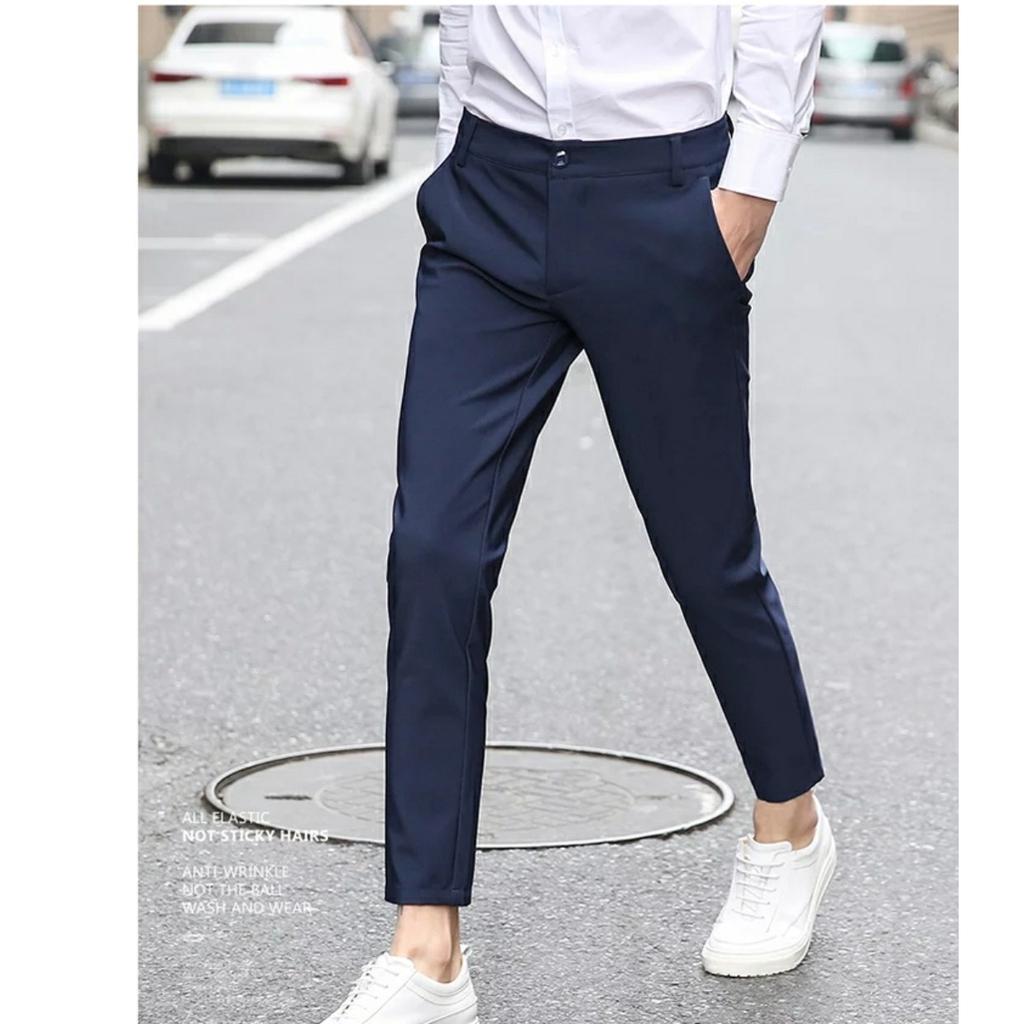 QUẦN TÂY NAM ĐI HỌC ĐI LÀM CÔNG SỞ CO GIÃN CAO CẤP ỐNG CÔN DÁNG BODY