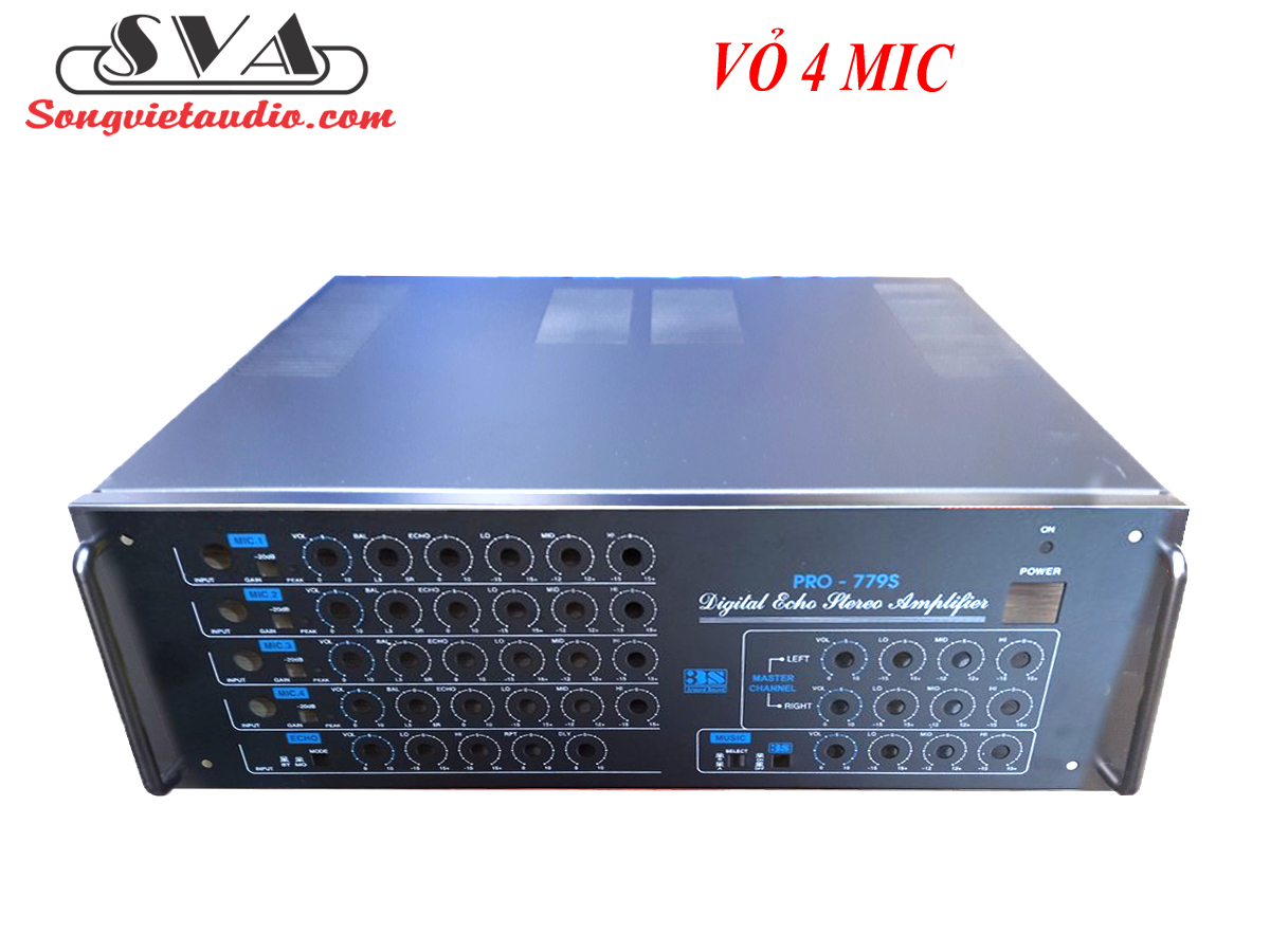 VỎ AMPLI 4 MIC PRO 779S