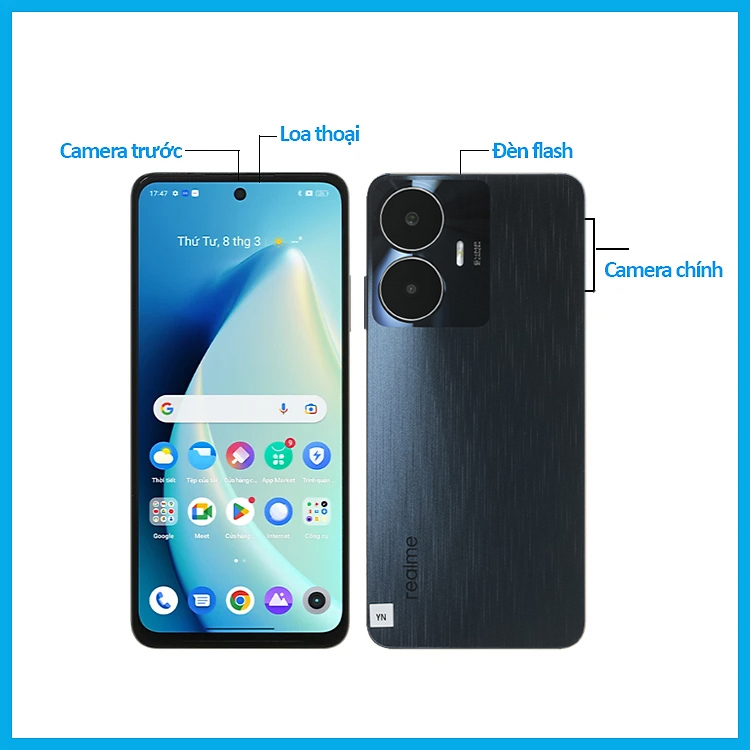 Hình ảnh Điện thoại Realme C55 (8GB/256GB) - Hàng chính hãng 