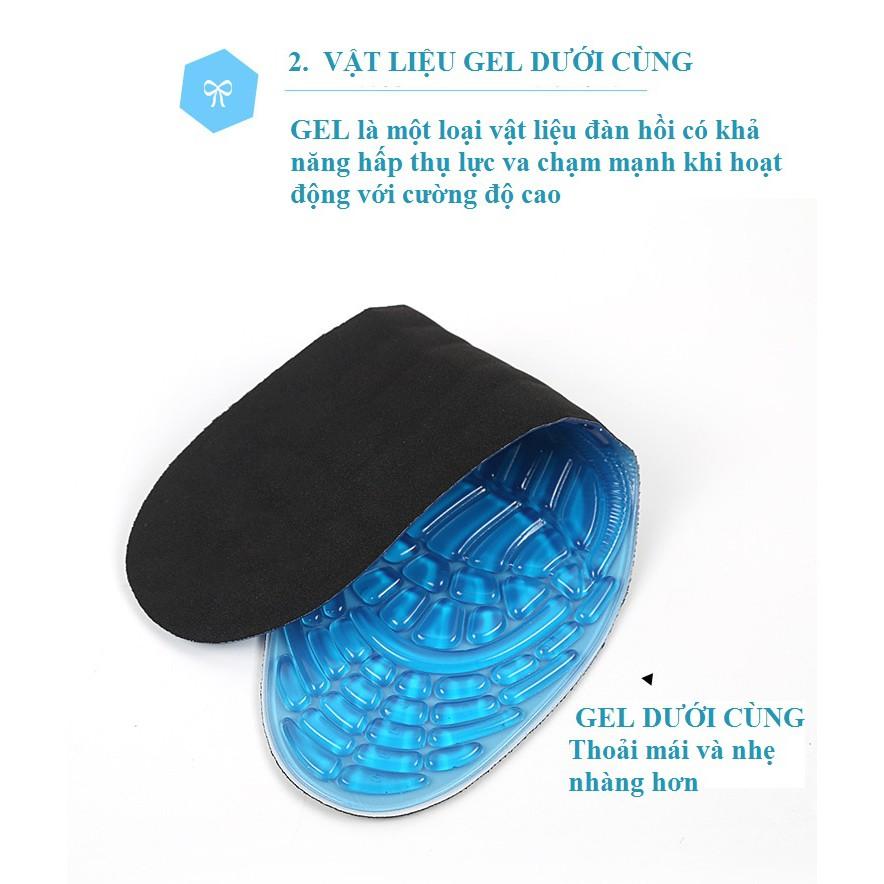 Lót Thể Thao Gel Silicone Massage Chân Cao Cấp