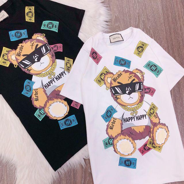 Áo thun gấu cực cool ngầu cá tính