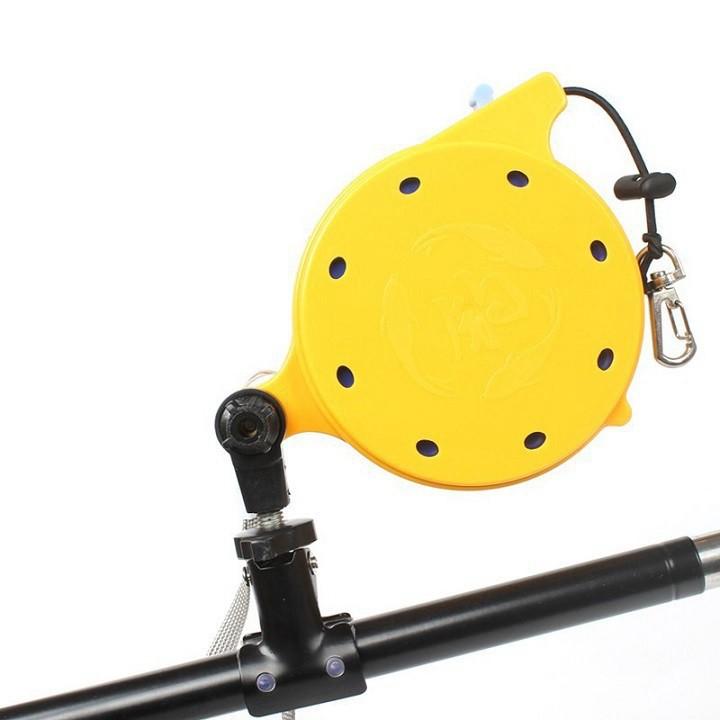 Dây an toàn cần câu tay, gắn thùng câu đài ghế câu cá