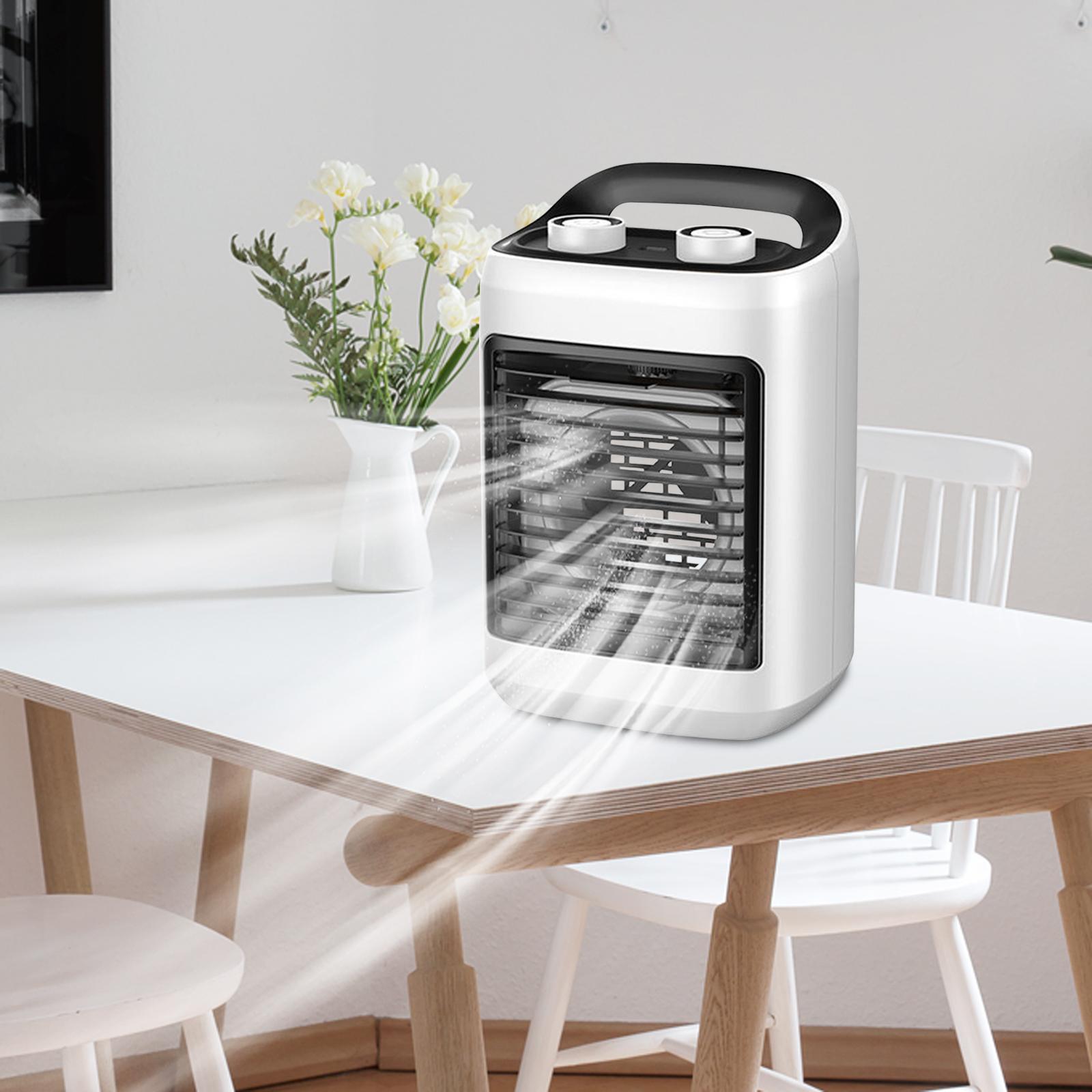 Air Conditioning Fan Personal Portable Air Conditioner for Desk Dorm Bedroom