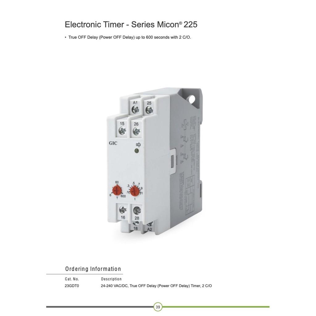 Timer Power true Off Delay 23GDT0