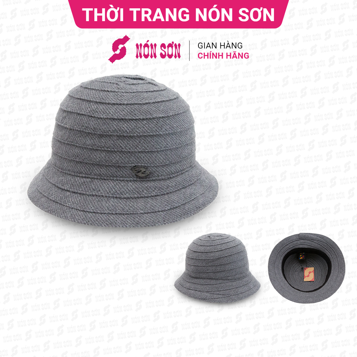 Mũ vành thời trang NÓN SƠN chính hãng XH003-41A-XM1